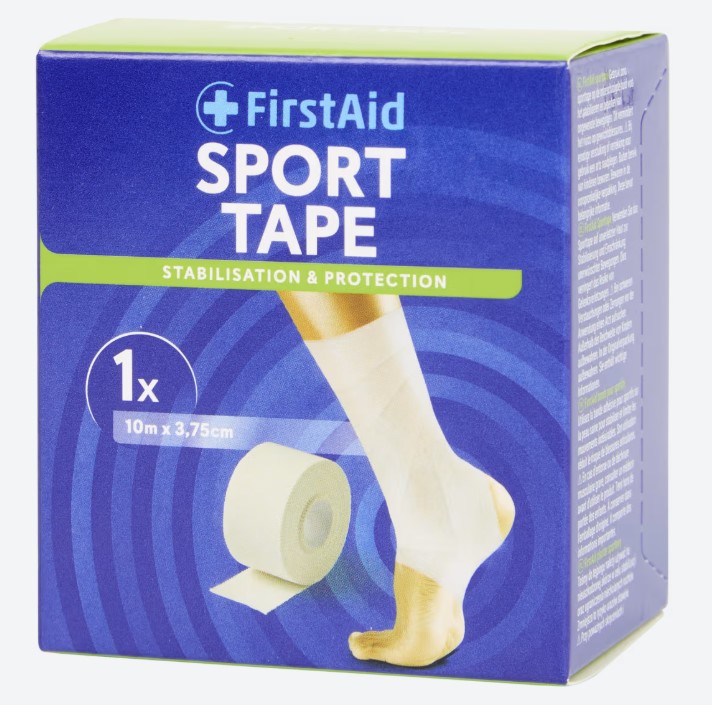 Bandă de prim ajutor 3.75cm x 10m alb