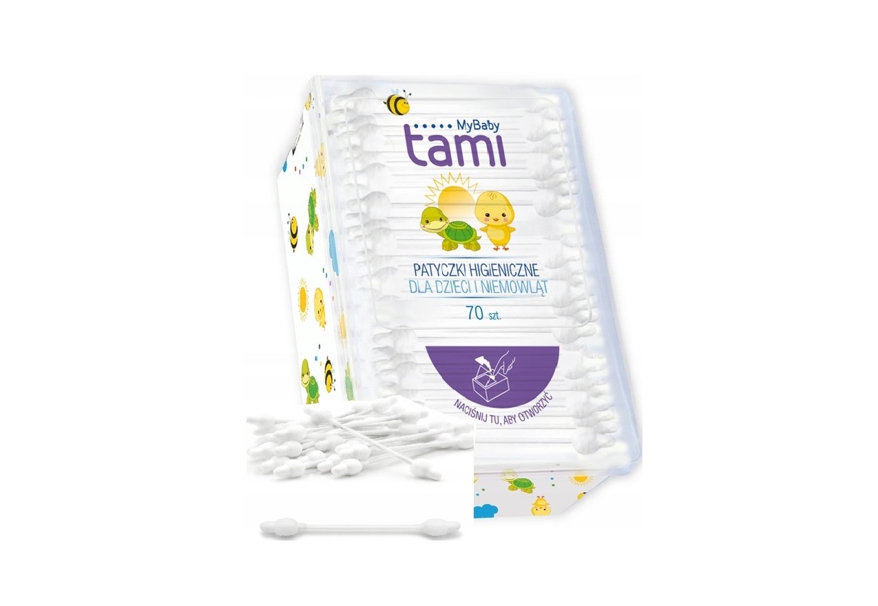 70pcs muguri de bumbac pentru copii