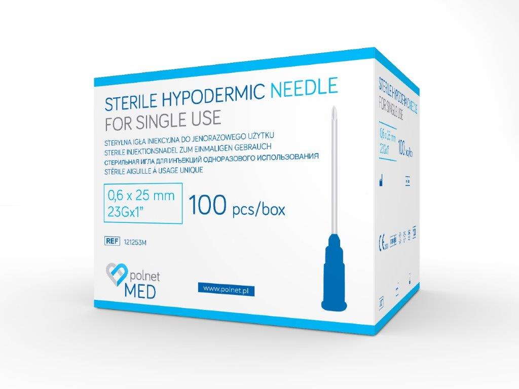 Ace j.u. POLnet-MED 0.6 x 25mm 100pcs