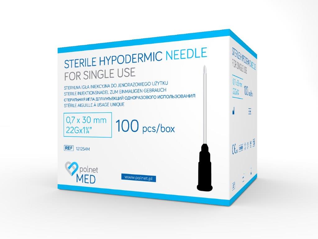 Ace j.u. POLnet-MED 0.7 x 30mm 100pcs