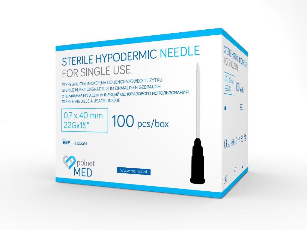 Ace j.u. POLnet-MED 0.7 x 40mm 100pcs