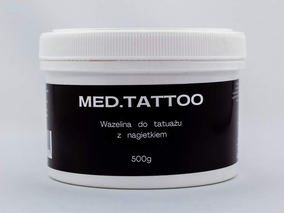 MED.TATTOO WHILE TATTOOING - Vaselină cu calendula 500g