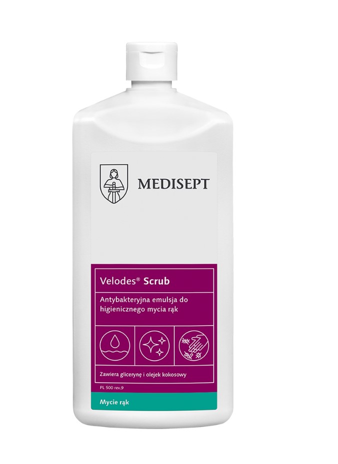 Velodes Scrub 500ml - emulsie antibacteriană