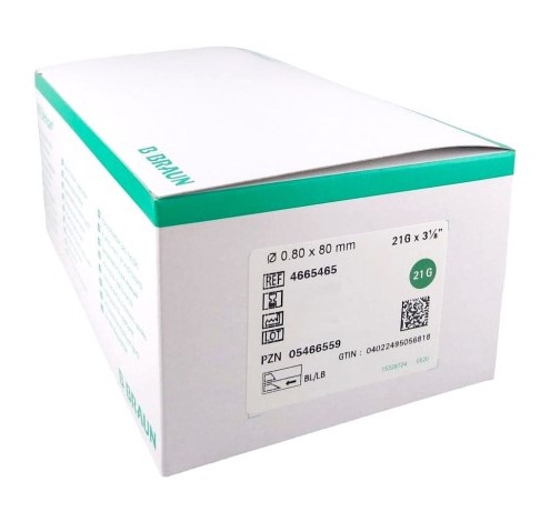 Ac Sterican Sterican G21 0.8*80mm 100pcs REF 4665465