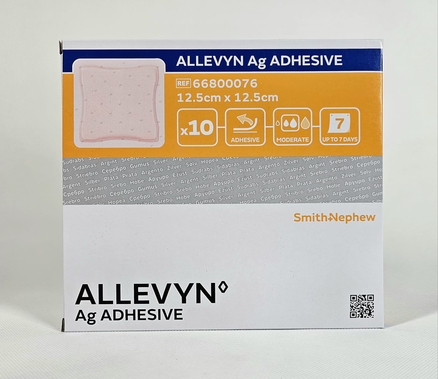 Allevyn Ag adeziv 12,5 * 12,5 cm 1 buc