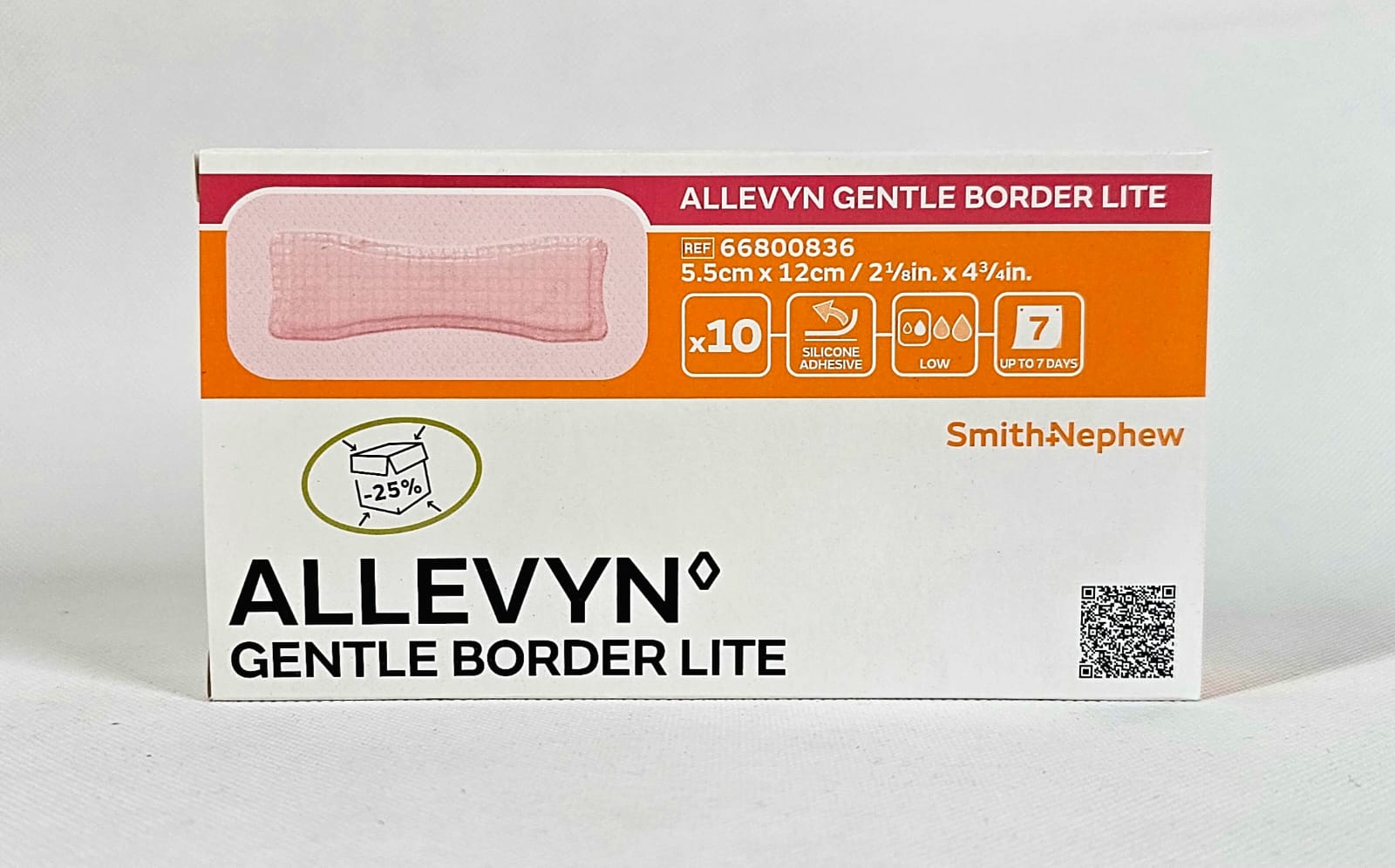 Allevyn Gentle Border Lite 5.5* 12cm 1pc