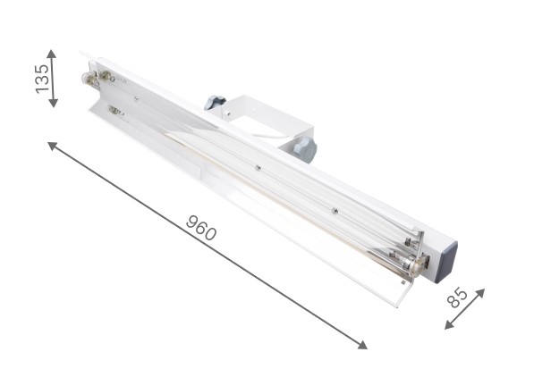 Lampă germicidă cu acțiune directă NBV 30NL cu temporizator