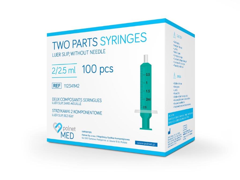 Seringi 2ml 100pcs sterile a.u.