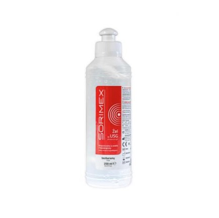 Gel cu ultrasunete 250ml clar