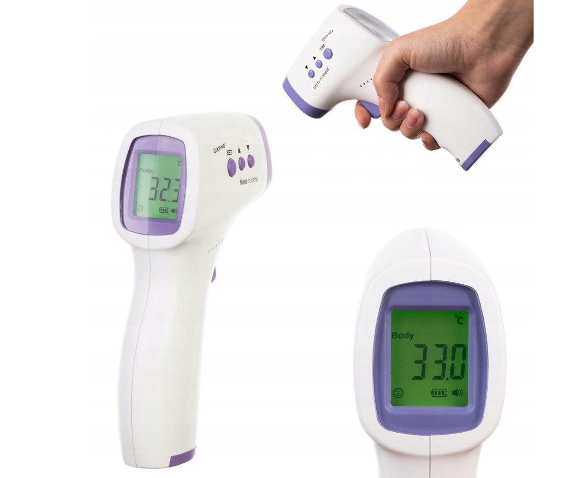 Termometru infraroșu fără contact DEPAN 01004011 - Imagine 2