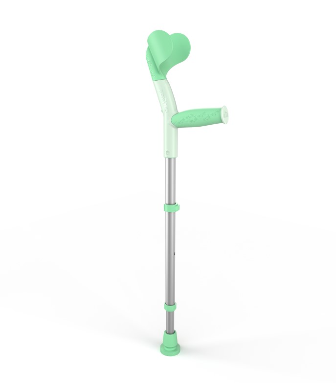 Cârjă de cot pentru copii - POPINS verde