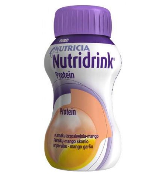 Nutricia Nutridrink Protein Piersică/Mango 125ml