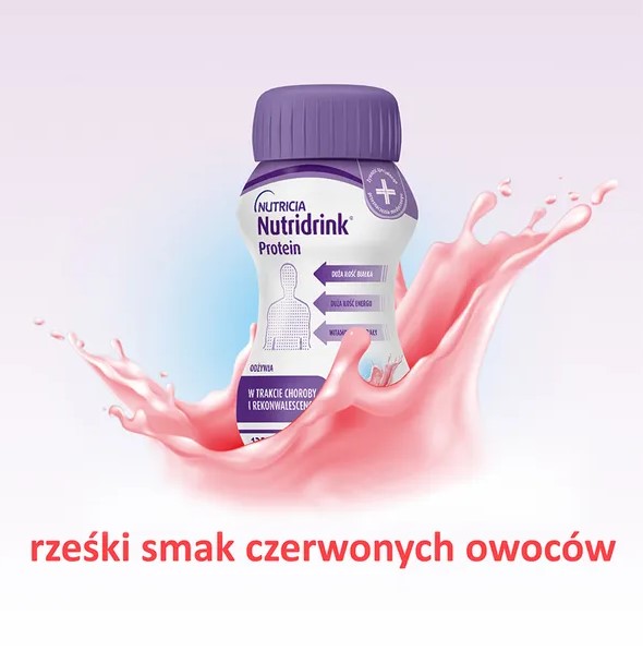 Nutricia Nutridrink Protein Red Fruit 125ml