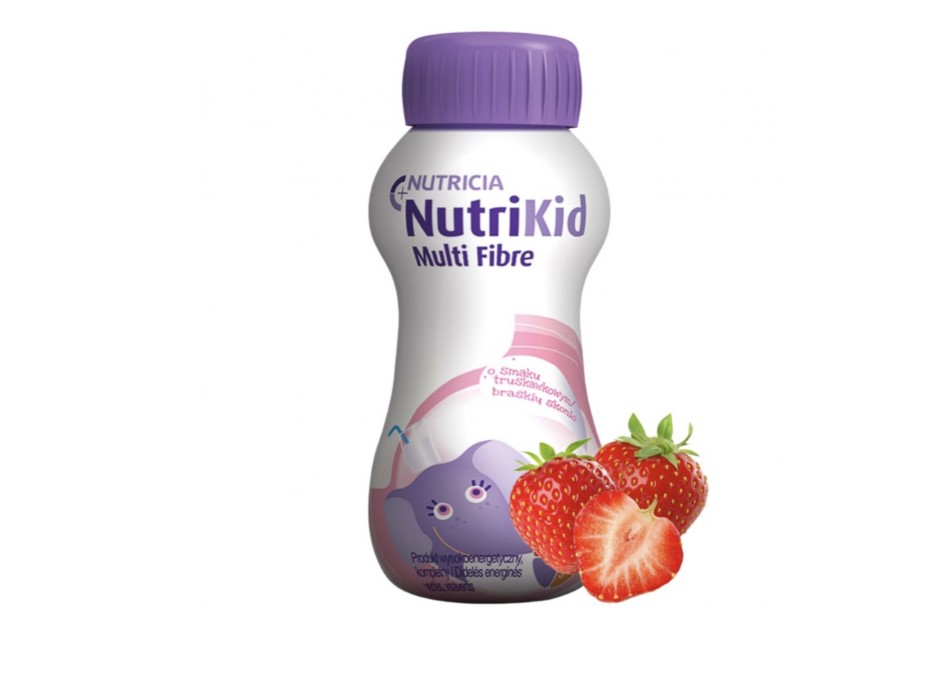 Nutricia NutriKid Multi Fibre căpșuni 200ml