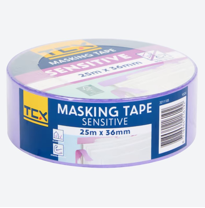 Bandă de hârtie autoadezivă 3.6cm*25m violet