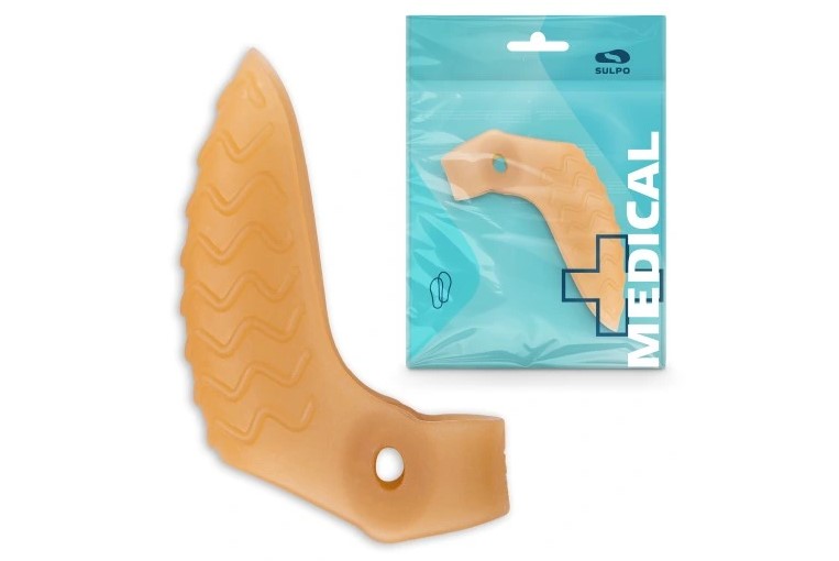 Hallux valgus - Separator A092_S gel wedge 1pc - separator, protecție pentru deget