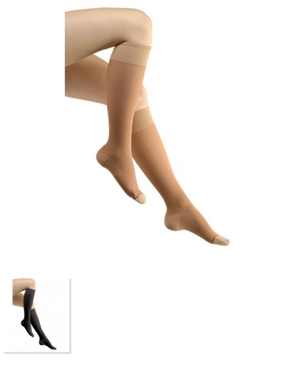 Avicenum PHLEBO 360 AG FINE M NORMAL 2K 8001 ciorapi naturali autoportanți, cu vârf închis, cu șiret