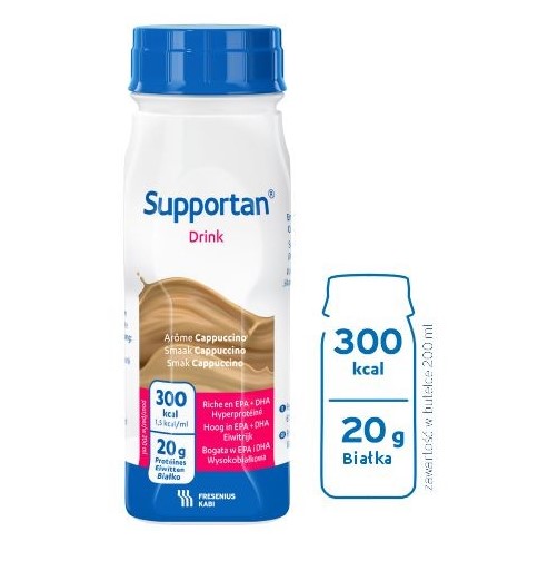 Fresenius Supportan DRINK 4x200ml cappuccino
