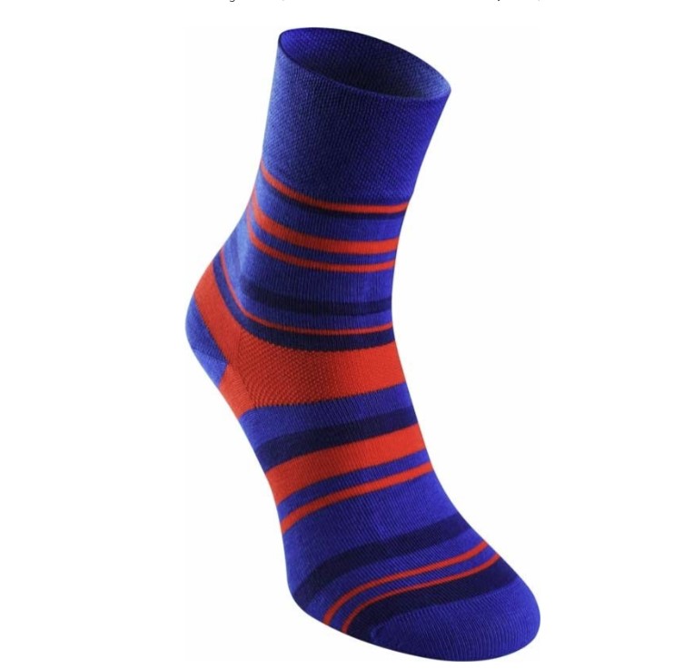 Avicenum DiaFit CLASSIC mărimea 36-39 pereche 5030 albastru închis / roșu șosete diabetice