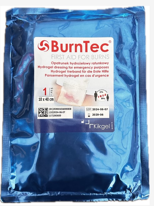 Pansament hidrogel BurnTec 10x40cm 1pc