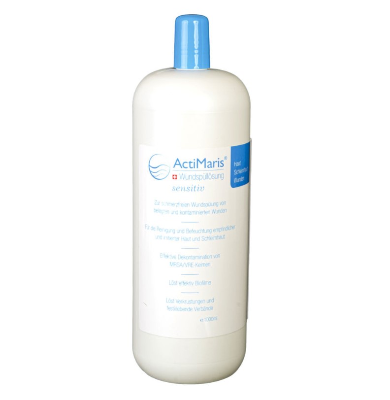 ActiMaris Sensitive 1000ml soluție de irigare a plăgilor