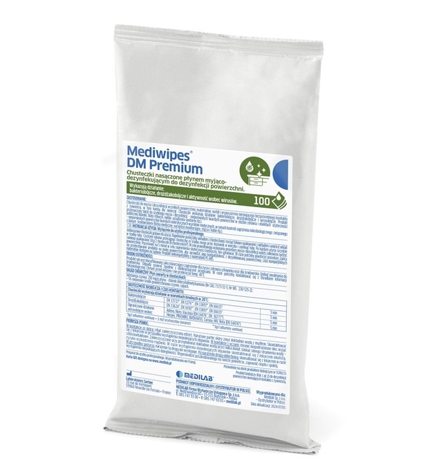 Mediwipes DM Premium cartuș 100pcs