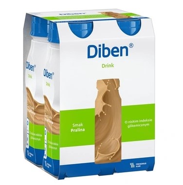 Fresenius Diben Drink 4x200ml pralină