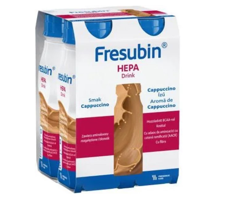 Fresubin Hepa băutură 4x200ml cappuccino