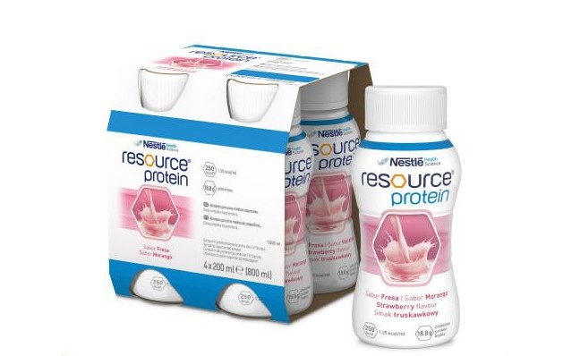 Resource Protein 4x200ml aromă de căpșuni