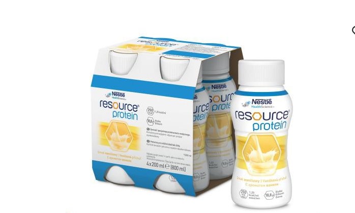 Resource Protein 4x200ml aromă de vanilie