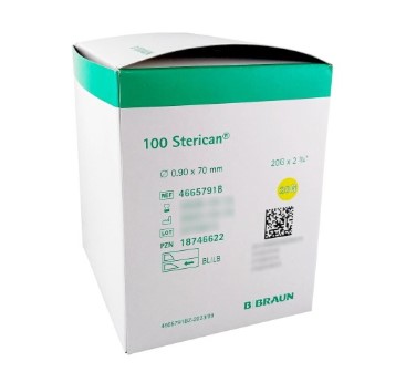 Ac Sterican Sterican G20X2 0.9*70mm 100pcs REF 4665791B