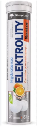Olimp Hydratonic Electrolytes Senior 20 comprimate portocaliu