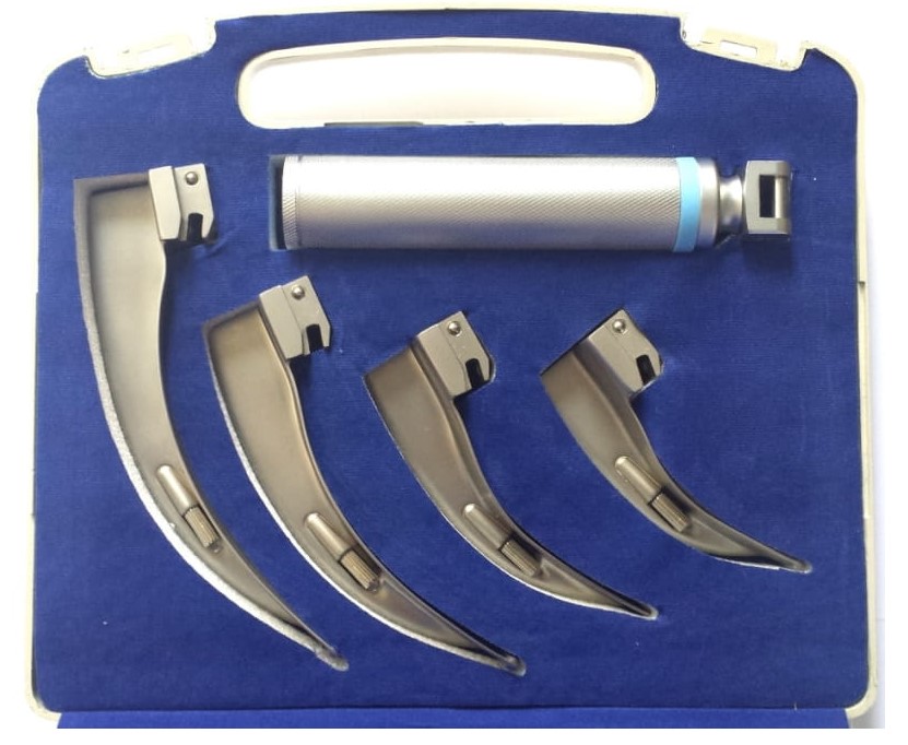 Laringoscop tip McIntosh Laringoscop cu 4 becuri