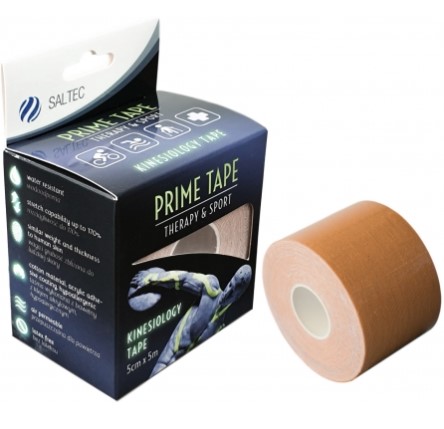 Bandă de kinetoterapie 5cm *5m 1pc culoare carne