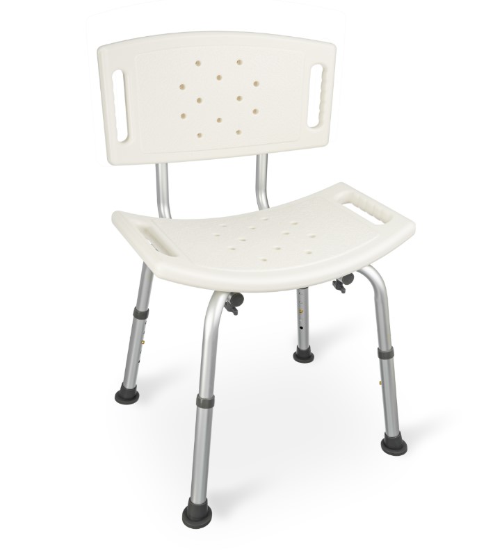 TGR-R KP 350L taburet de duș cu spătar