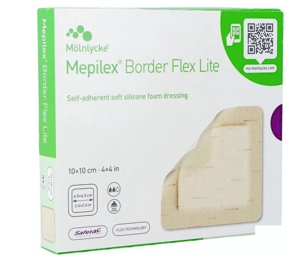 Mepilex Border Flex Lite 10cm* 10cm 1pc