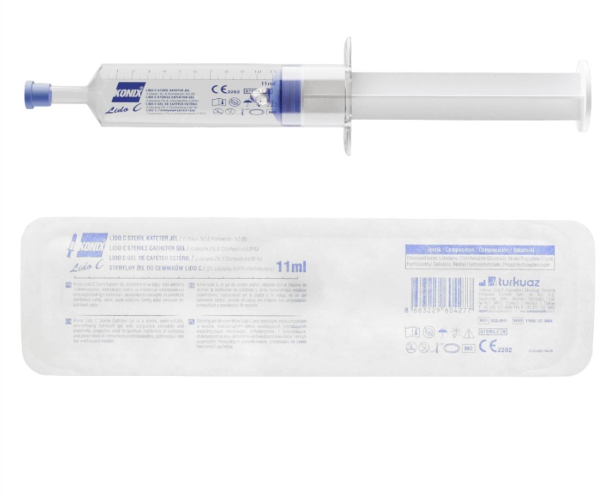 Gel de cateterizare 11ml cu lidocaină KONIX