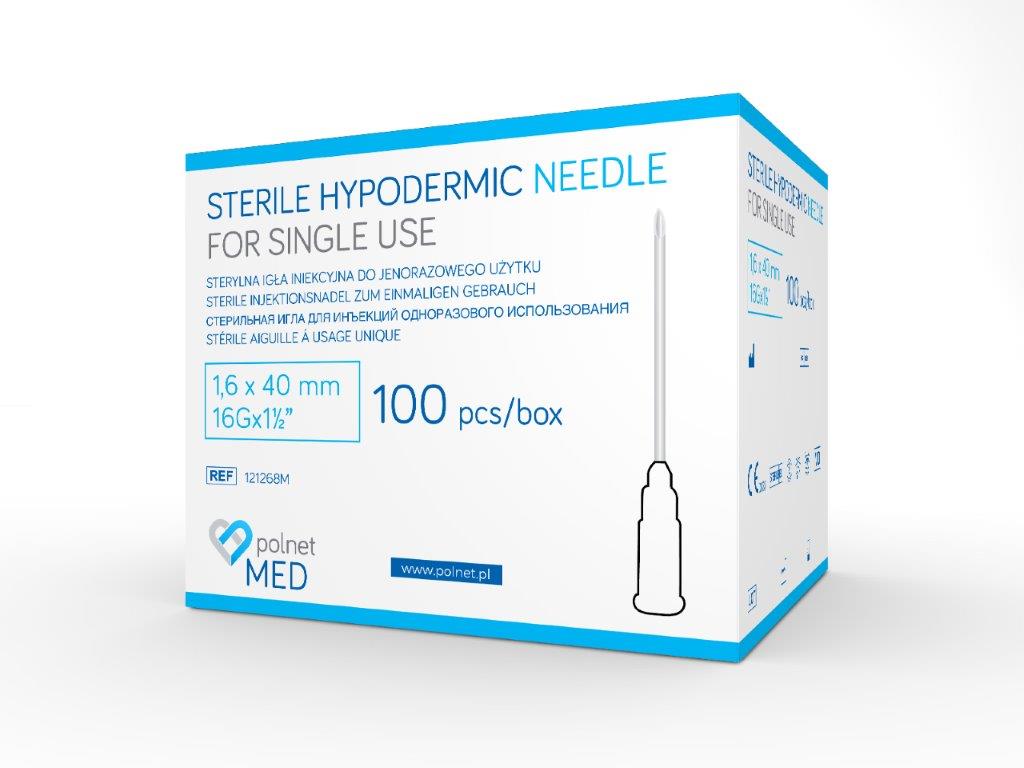 Ace j.u. POLnet-MED 1.6 x 40mm 100pcs