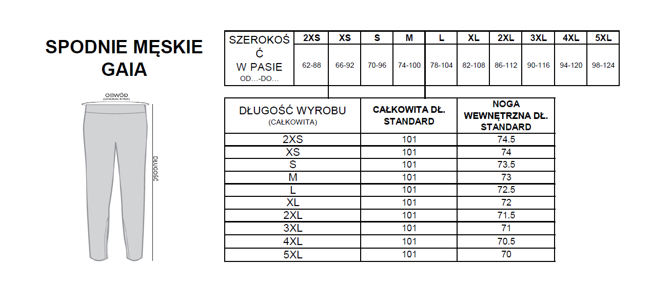 Set medical GAIA pentru bărbați fucsia 3XL - Imagine 3