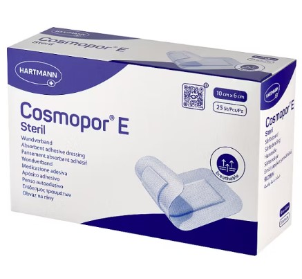 Pansament cu tampon absorbant COSMOPOR E 10* 6cm 25pcs