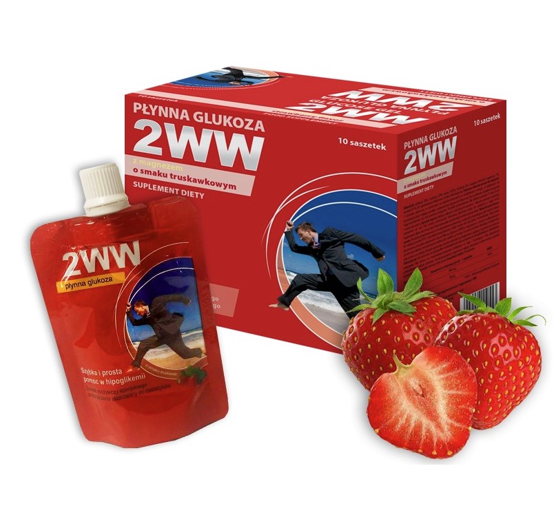 Glucoză 2WW 24ml 1 buc aromă de portocale