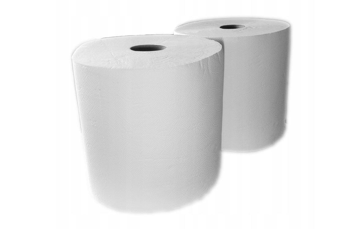 Rolă de prosop din celuloză 2 straturi 290m alb 1 buc KAREN