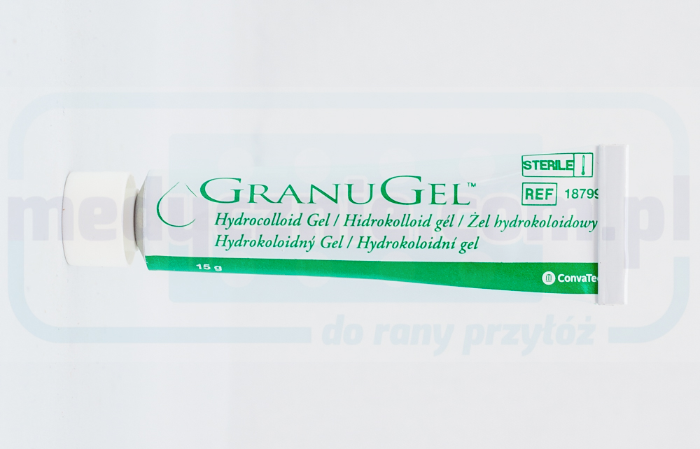 Granugel 15 g gel hidrocoloid pentru răni profunde - Imagine 2