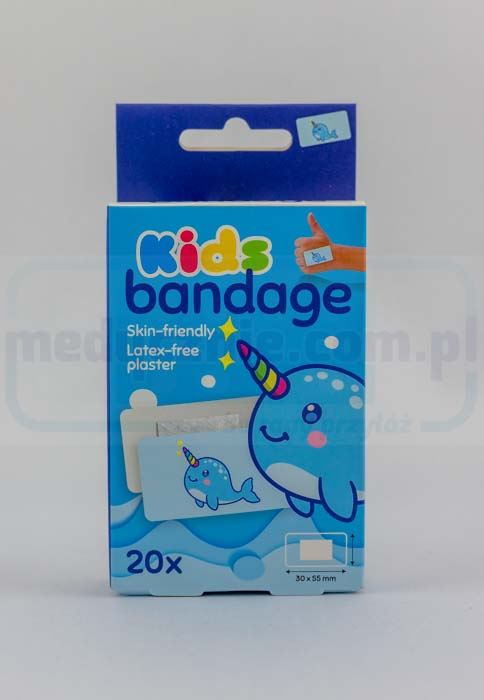 Set de ghips KIDS BANDAGE impermeabil 20pcs