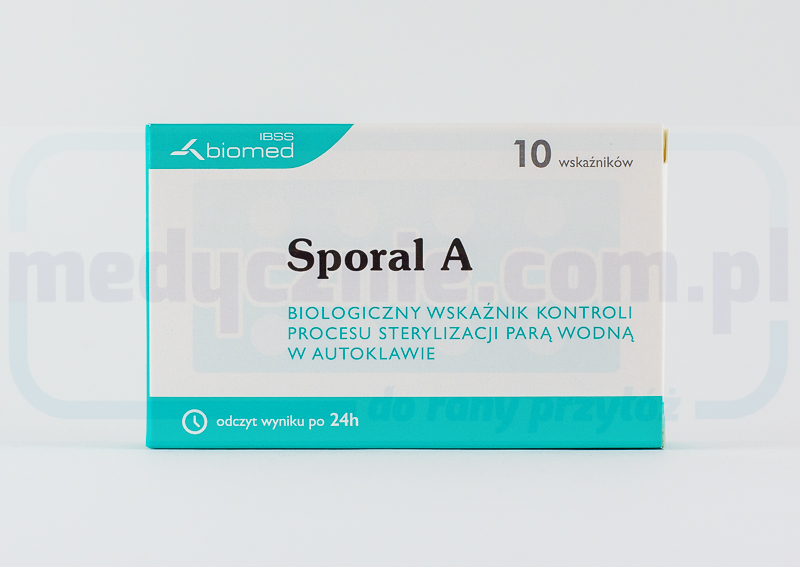 Test - Sporal Un indicator biologic 10pc al procesului de sterilizare cu abur în autoclavă