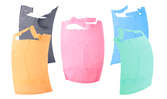 Bavetă dentară cu buzunar 100pcs var Mustaf Dental