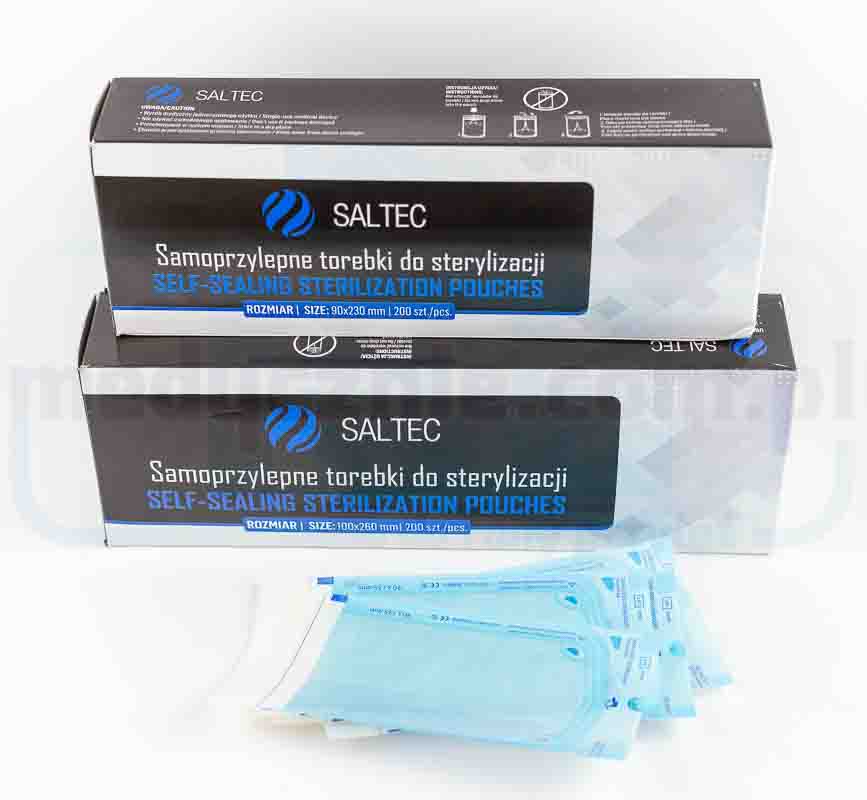 70mm * 230mm 200pcs pungi folie sterilizare