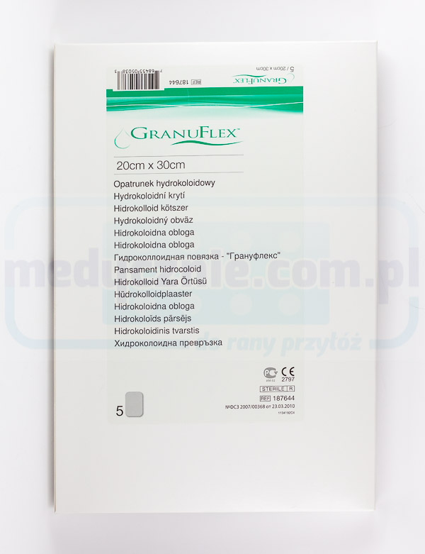 Pansament hidrocoloid Granuflex 20*30cm 1pc